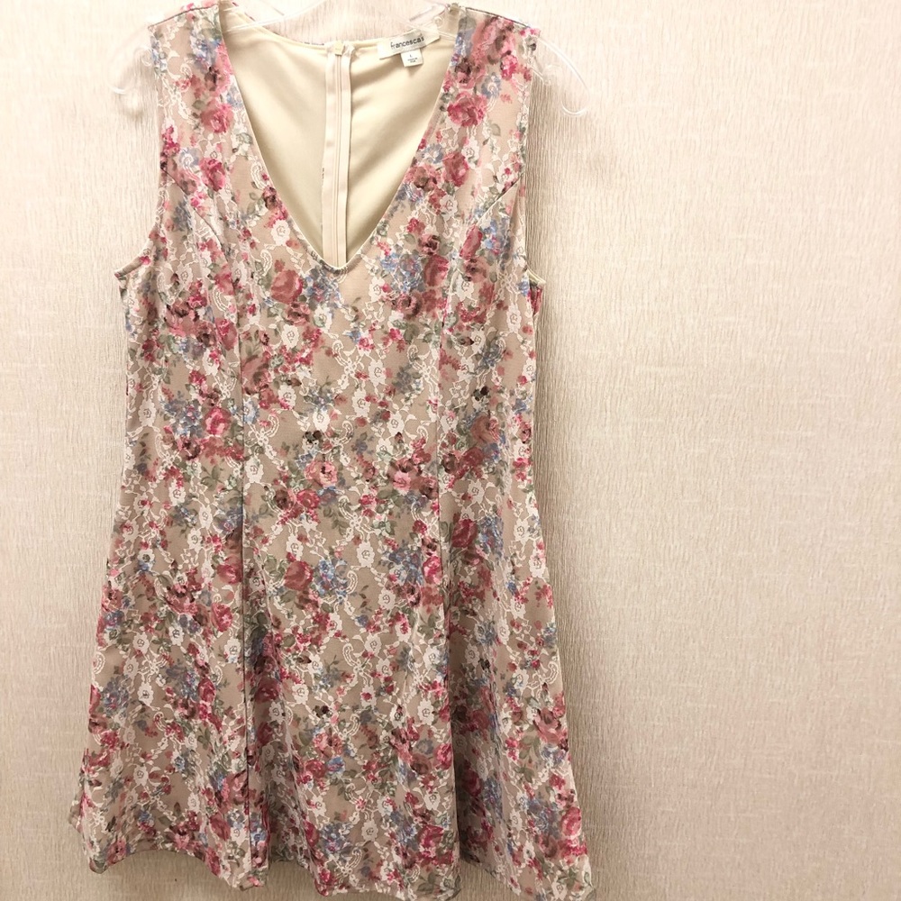 Francesca’s Floral Dress